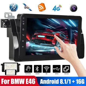 

Vehemo 2020 Car Player 9'' 1+16G Android 8.1 for BMW E46 Quad Core GPS WIFI MirrorLink Stereo Touch Screen Bluetooth FM