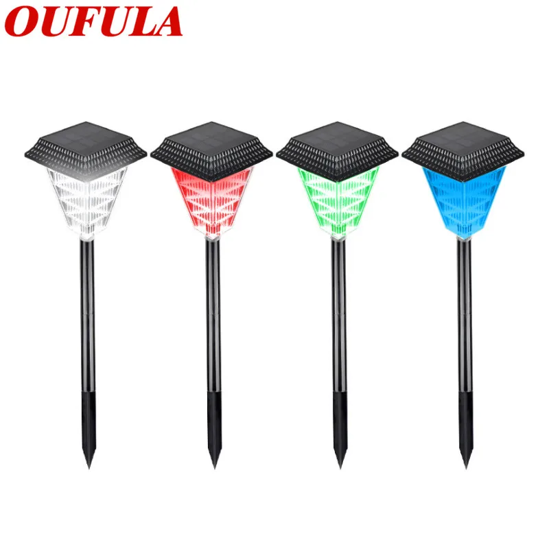 

OUTELA New Solar Landscape Light LED Outdoor Waterproof IP65 Villa Garden Lawn Courtyard Flame Light