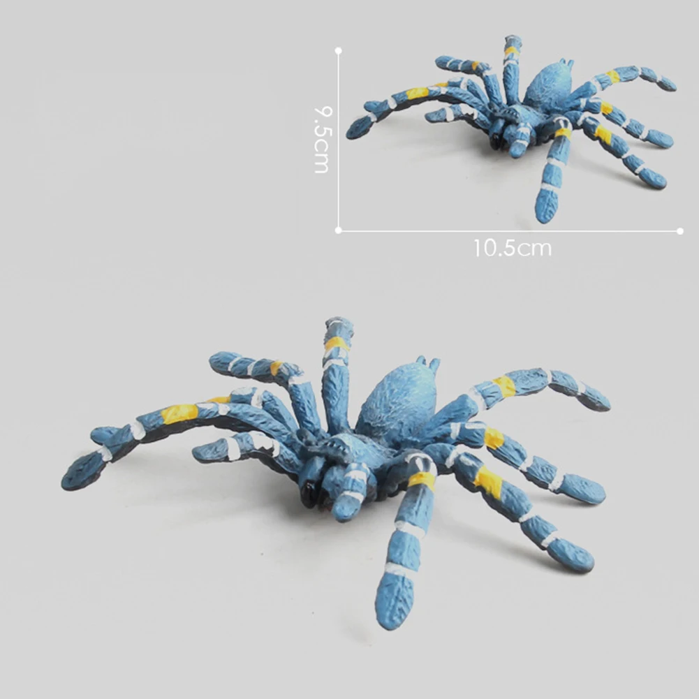 Реалистичная 3D Паук дикая модель насекомого шалость Хэллоуин реквизит для фокусов детская игрушка подарок мини кукла Фигурка игрушка подарок