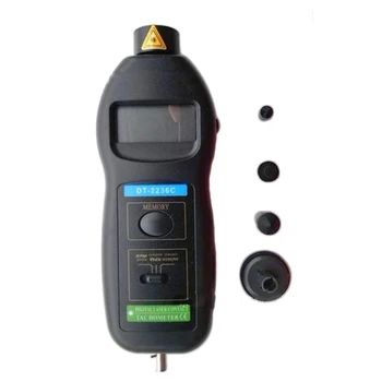 

Non Contact Digital Photo Tachometer Motor Speed Gauge Testing For Engine Micro Motor Model Educational Toy Gift For Kid Adult