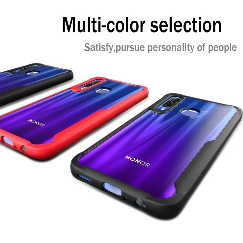 Чехол для телефона Huawei Honor 10i чехол 10 i противоударный бампер прозрачный жесткий с
