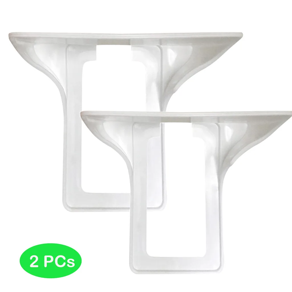 Wall Outlet Shelf Holder Charging Outlet Storage Power Home Phones Rack 2PC CStorage Holders