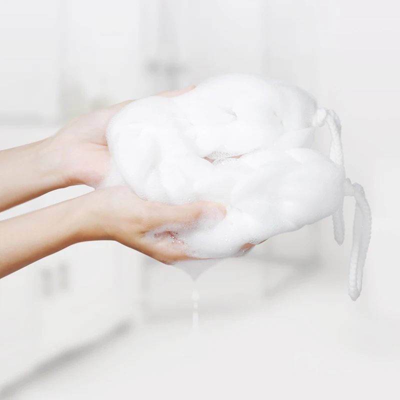 Xiaomi Mijia Youpin полоска для ванны, богатая пеной, мягкая текстура, сетка, плотная, легко моется, продукты для ванны для взрослых