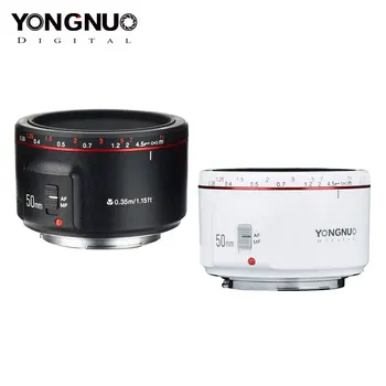 

YONGNUO Lens YN50mm F1.8 II Large Aperture Auto Focus Lens with Super Bokeh Effect Lens for Canon EOS 70D 5D2 5D3 600D DSLR Cam