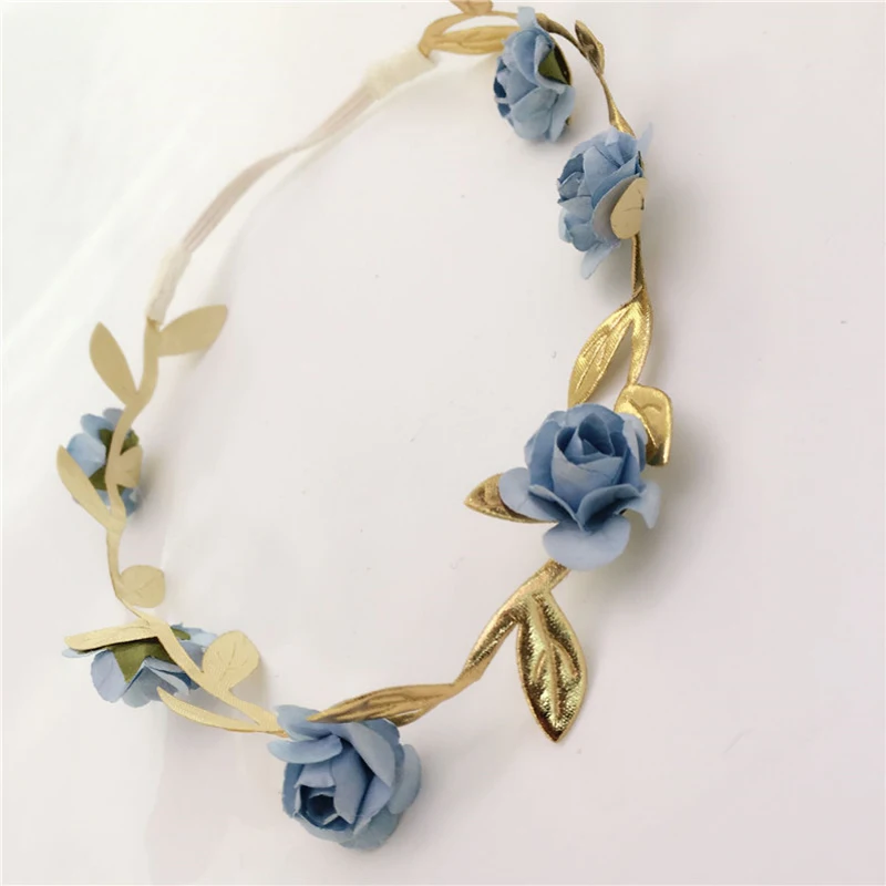 WARMOM Children Roses Hair Accessories Flower Hair Band Fashion Hot Selling DIY Handmade Flower Headbands Cute Beauty Kids Stuff