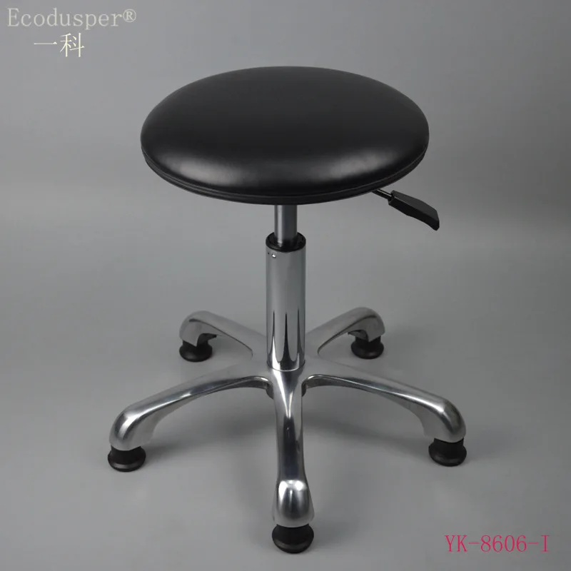 

Anti-static Leather Height Adjustable round Stool/Laboratory Clean Room Anti-static Stool Chair/Anti-static Industrial Chairs