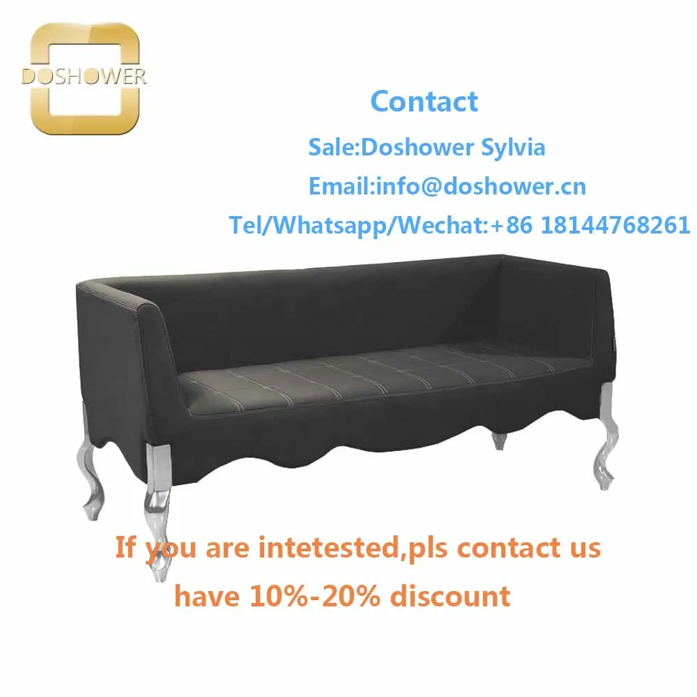 Salon furniture waiting sofa with nail salon waiting chair for waiting reception chair