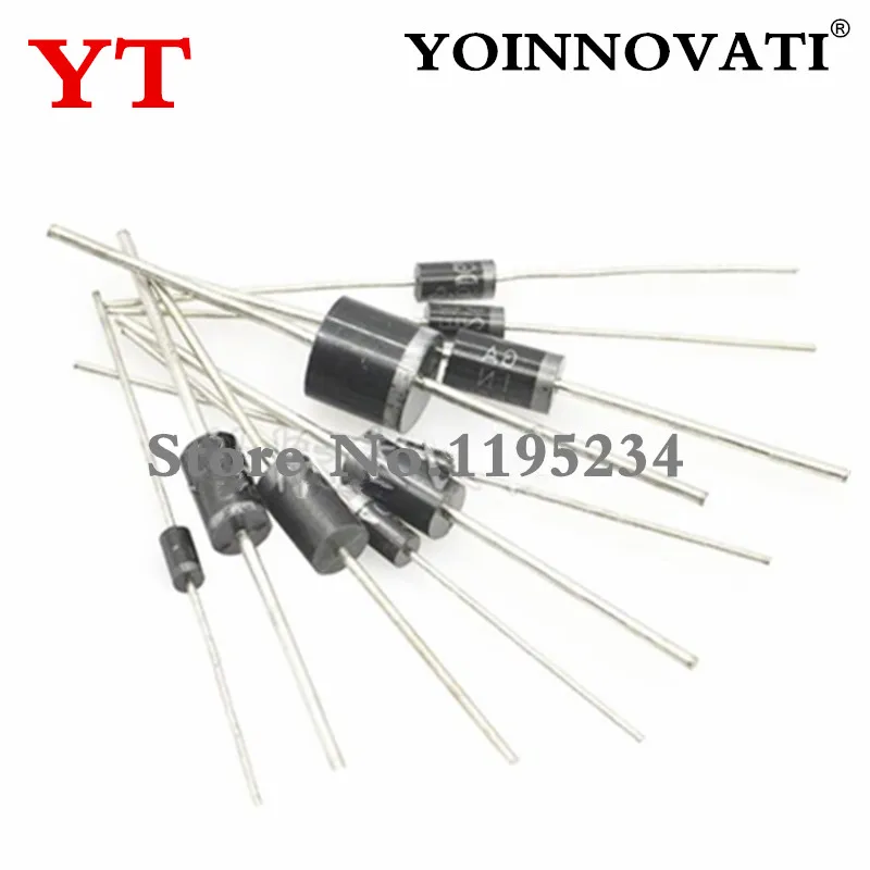 20 шт./лот SR3100 SB3100 MBR3100 SR5100 SB5100 MBR5200 SB5200 SR5200 SR2100 SR2200 SB2200 SR560 SB560 DO-15 DO-27 | Электронные