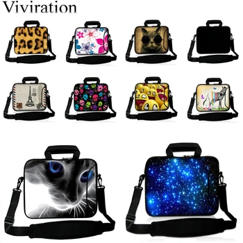 

Chromebook Nylon Briefcase 10" Tablet 10.1 12 13.3 13 14.1 14 15.4 15.6 17 Laptop Shoulder Bag Notebook Messenger Bags For iPad
