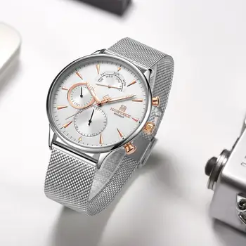 

NAVIFORCE Fashion Watches Mens Military Sport Quartz WristWatch Top Brand Luxury Date Waterproof Casual Clock Relogio Masculino