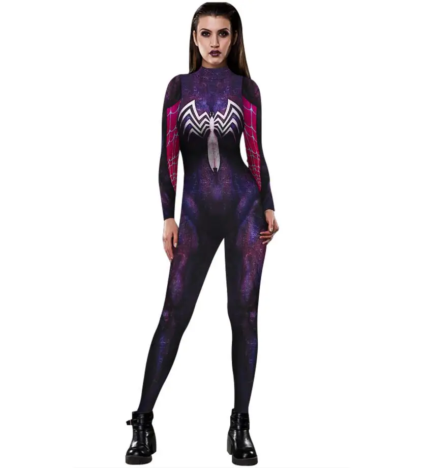 Daliclown Halloween Women Leotard Costume Sexy Female Anime Cosplay Super Hero Fancy Outfits Jumpsuits -Zentai shop online H8539ce30fd0b4effa101931ad7314d0dV.jpg