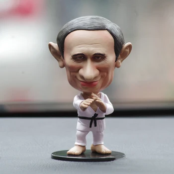 

Funny Car Dashboard Decoration Doll Trump Putin Figure Car Dashboard Toys Ornaments Auto Decorations Cute Car Accessories