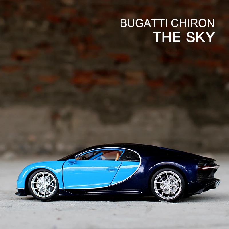 Welly 1:24 Bugatti chiron автомобиль сплав модель автомобиля моделирование автомобиля украшение коллекция подарок игрушка Литье модель игрушка для мальчиков