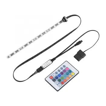 

17cm/22cm RGB LED Lights Strip Cylinder Water Cooling Tank Reservoir colorful RGB LED Light Bars 12V 4 Pin