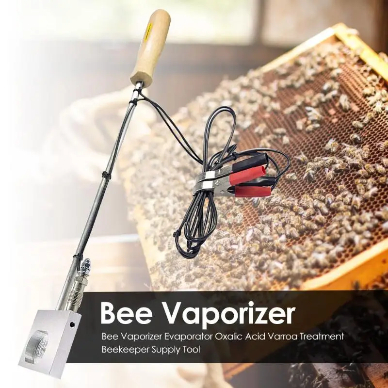  12V Bee Vaporizer Evaporator Oxalic Acid Varroa Treatment Beekeeper Supply Tool Home Garden Beekeep