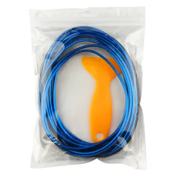 

5 Meters Car Interior Lighting Auto LED Strip Garland EL Wire Rope Tube Line Flexible Neon Light Auto Decorative Lights