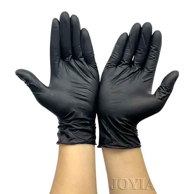 Disposable Gloves Black Perfect for Cleaning!