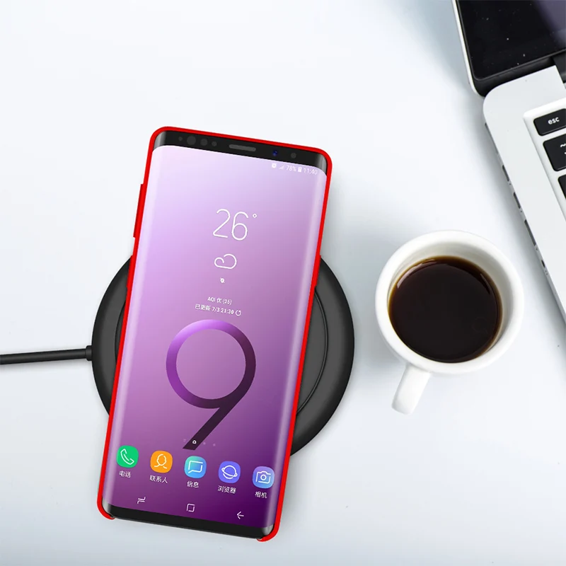 Для samsung S9 чехол мягкий силиконовый защитный чехол для samsung Galaxy S8 S9 S10 5G Plus Note 8 9 10 Pro чехол полиуретан) и силикона с откидной крышкой