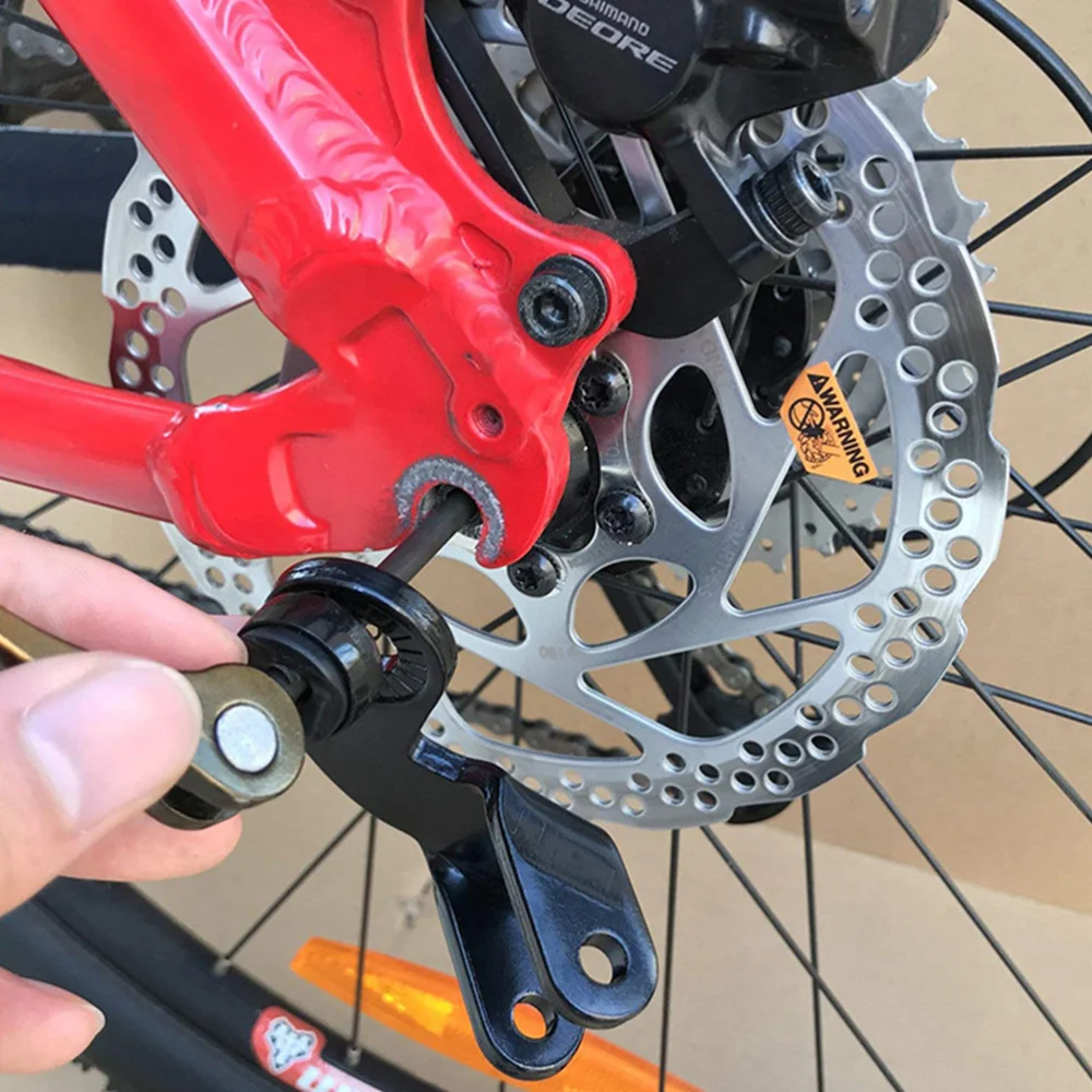 Gancio Traino Universale Per Bicicletta In Acciaio Con Cinghia Di Sicurezza - Per Rimorchi Bambini E Cani, Adattatore A Sgancio Rapido