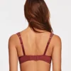 MELENECA Women's Balconette Bra with Padded Strap Half Cup Underwire Sexy Lace ► Photo 2/6