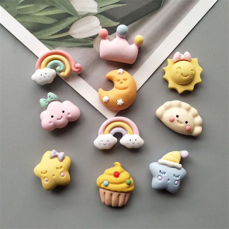 6~12pc Cute Cartoon Mini Fridge Magnet Food Rabbit Flower Refrigerator Magnetic Stickers Fridge Magnet Home Decor magnetic fridge magnets magnetic sticker magnetic fridge stickers refrigerator decor