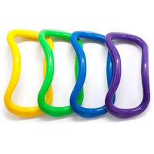 ABS круг для йоги фасции растягивание Пилатес кольцо Волшебное двойное сцепление выставочные Инструменты для женщин массаж оборудование тренировки аксессуары