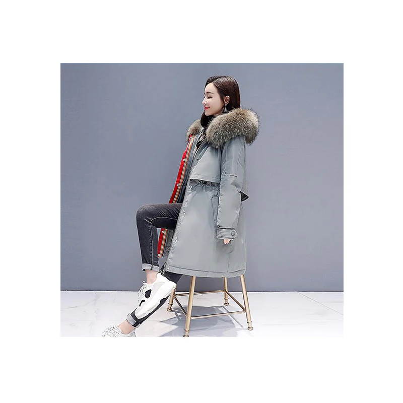 Winter New Collection Hooded Women's Winter Coat Parka European Style Warm Stylish Women's Winter Jacket AA-503