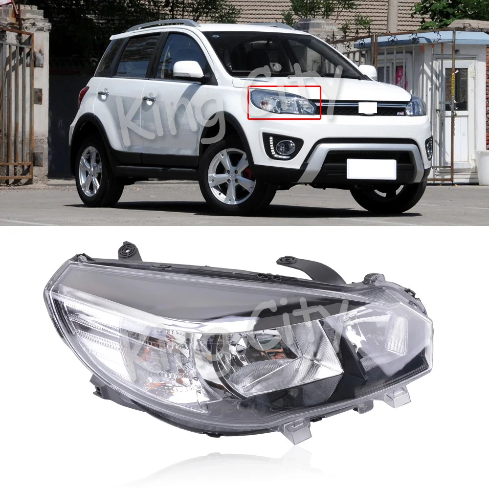 CAPQX для Great Wall Hover Haval M4 2012 2013, головной светильник на передний бампер, налобный фонарь, указатель поворота, головной светильник, лампа в сборе