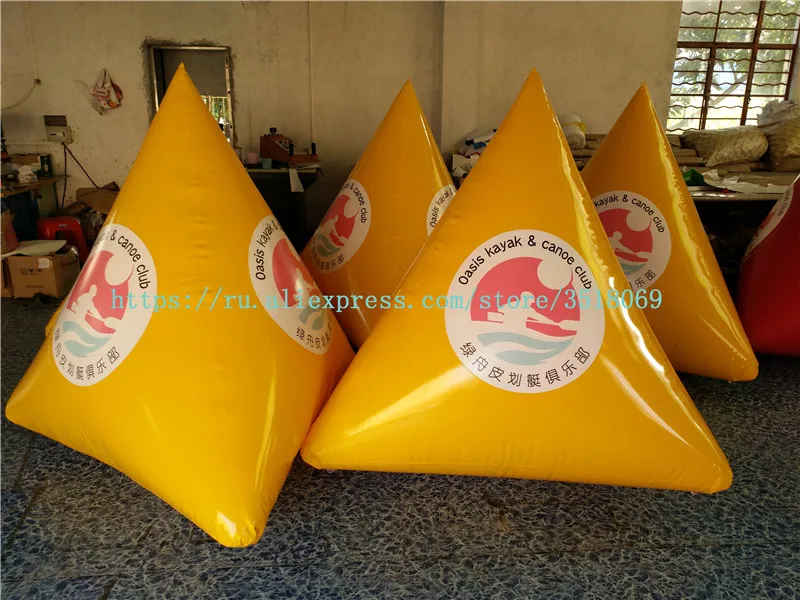 Cheap sale pvc water sports competition inflatable buoys, water advertising buoys, water sports competition logo.