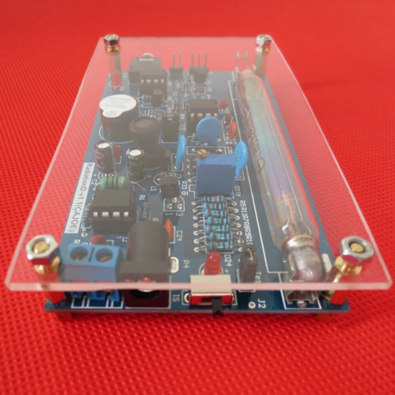 Топ Собранный DIY счетчик Гейгера комплект модуль Миллер трубки GM трубки детектор атомного излучения