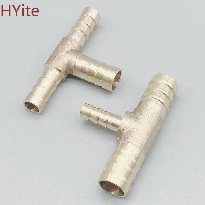 4mm 5mm 6mm 8mm 10mm 12mm 14mm 16mm Tee Type Reducing Hose Barb Brass