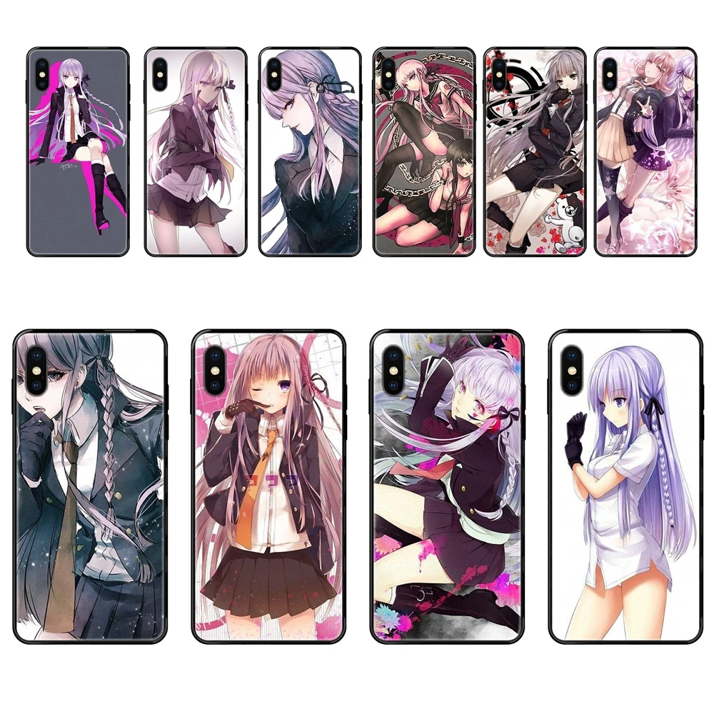 Для Galaxy Note 4 8 9 10 20 Plus Pro J6 J7 J8 M30s M80s Ultra J600 J730 J810 Kirigiri Kyouko Dangan Ronpa Men Черный Мягкий Топ |