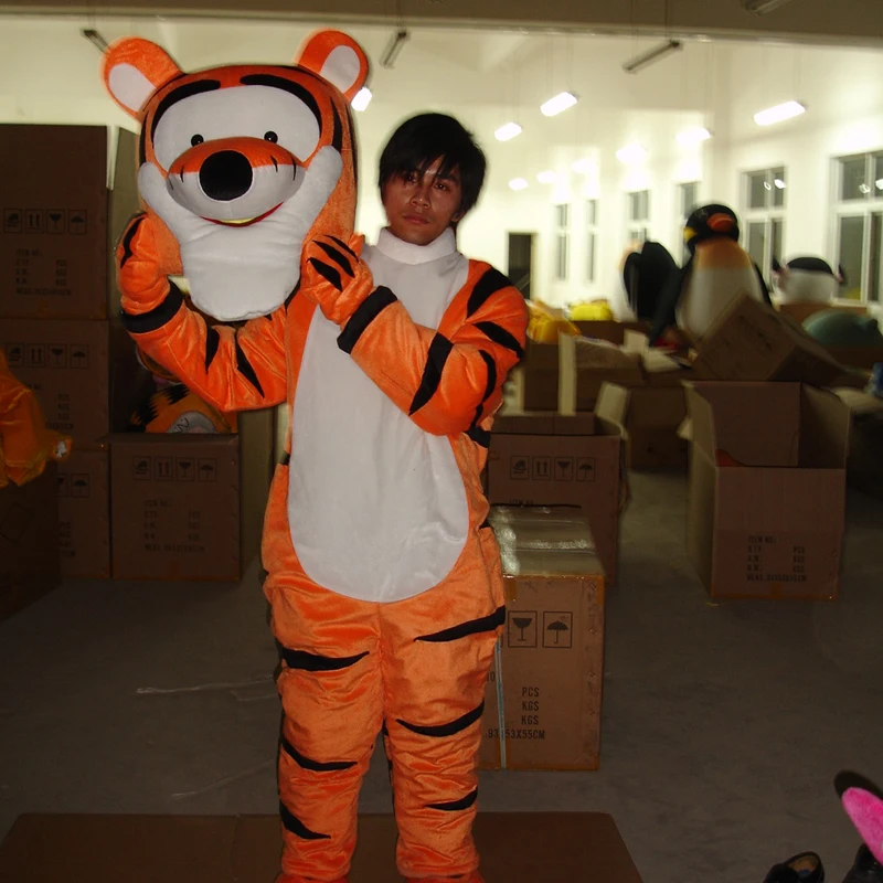 

tigger mascot costume fancy holloween cosplay for adult