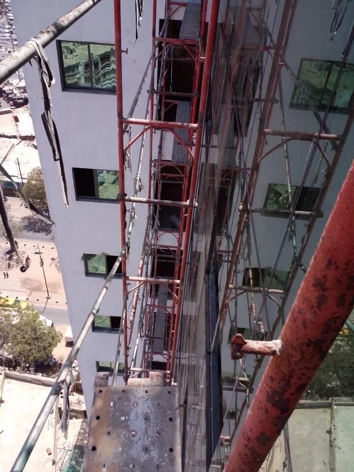 Glass Curtain Wall Fire Rated Curtain Wall Storefront Full Aluminum Curtainwall Systems facade