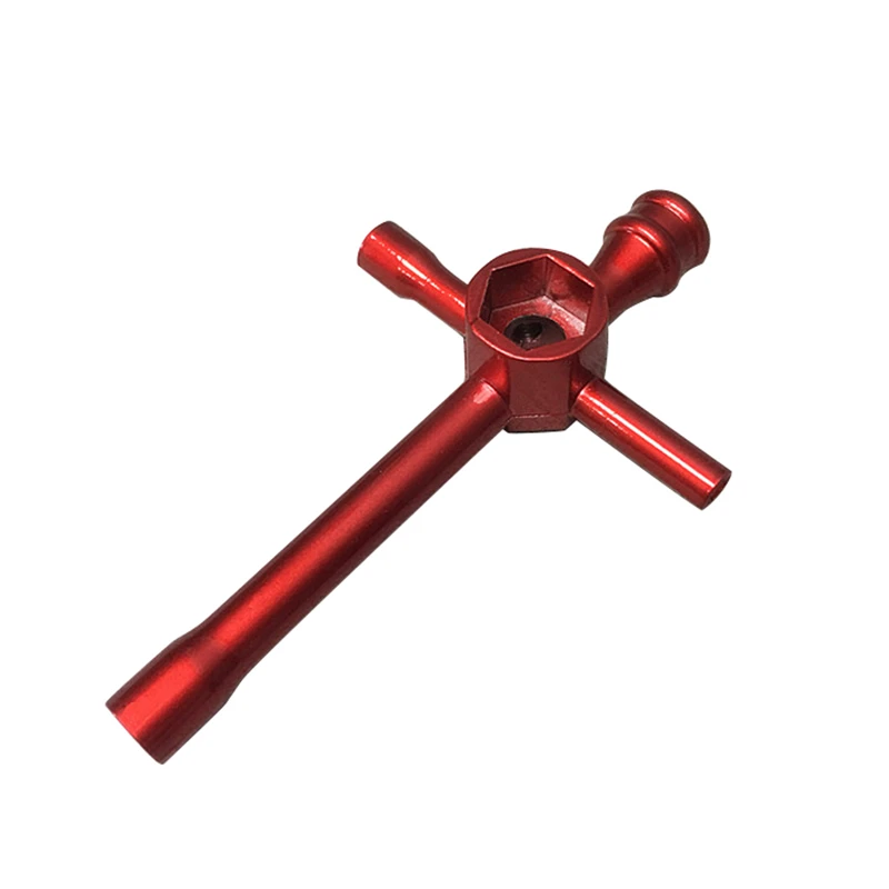 

Rc Car . Boat RC Aircraft Universal Part Metal Cross Sleeve Tires Nut Tools Wrench 5.5 7 8 10 17mm for Remote Control Model