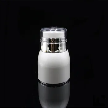 

30ml Empty Portable Refillable Makeup Cosmetic Jar Face Cream Containers Airless Pump Jars Lotion Cream Travel Bottle Vials