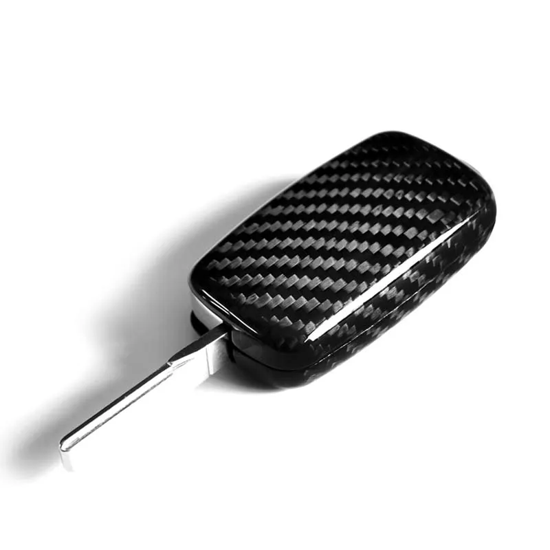Carbon Car Key Bag Case Key Cover Key for Volkswagen Golf Bora POLO Passat For Skoda Octavia A5 Fabia SEAT Ibiza Leon