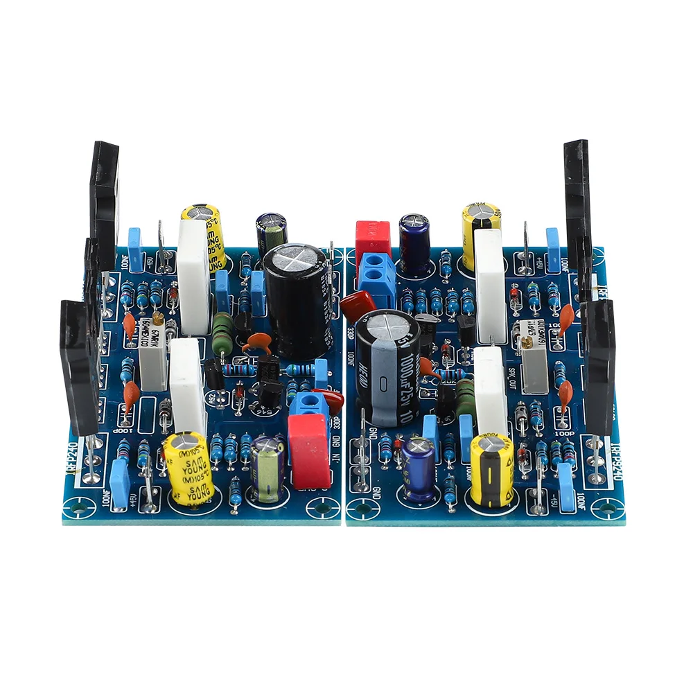 AIYIMA 1Pair Power Amplifier Board 100Wx2 Amplificador IRF240 FET Class A Power Amplifier Audio Board Amp For Home Sound Theater