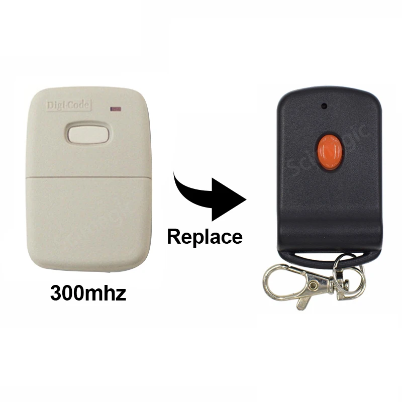 Digi Code 3 Button Visor Garage Door Gate Opener Transmitter Dc5030