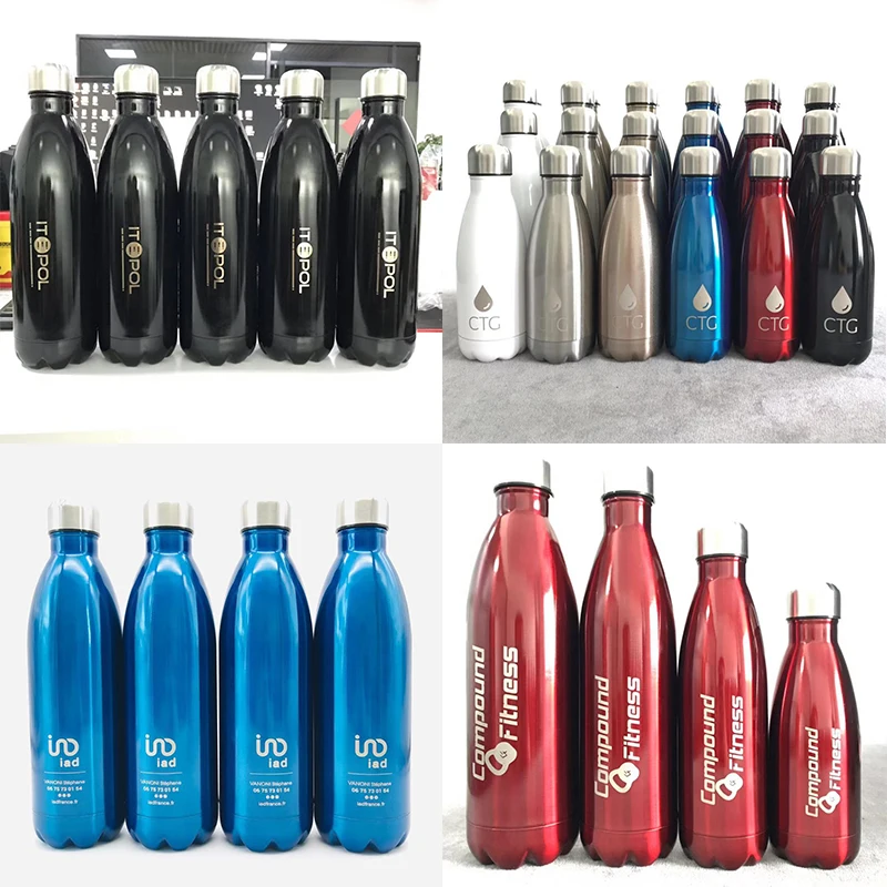 Логотип на заказ/рекламная чашка термос бутылка вакуумные фляжки термосы