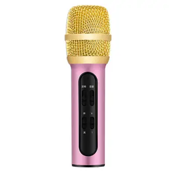 

Handheld Mic Portable Mobile Phone Computer Karaoke Microphone 400mAh Rose Gold/Red/Gold/Black