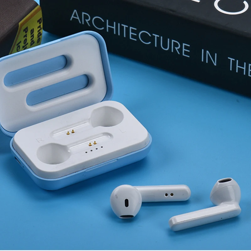 X12 наушники вкладыши TWS Bluetooth Наушники Hi Fi Беспроводные с шумоподавлением в ухо
