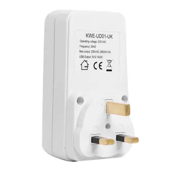 

Hot Sale Timer Socket Wear-resistant Solid Timer Socket Timing Switch Outlet Dual USB Charger Adapter AU UK FR BR EU Plug