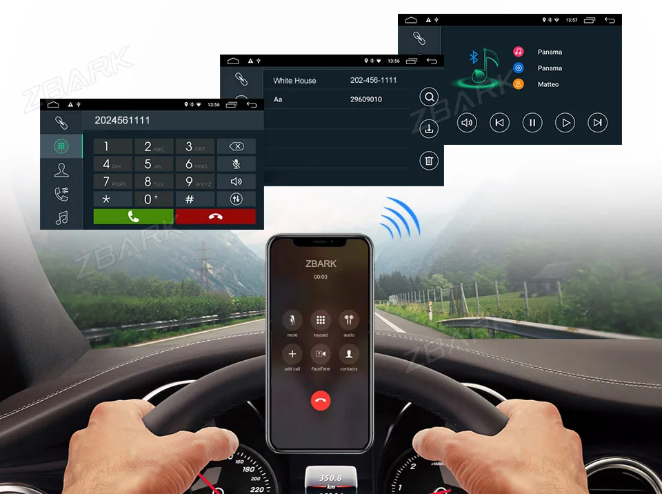 Cheap 9 inch 2 Din Android 9.0  GPS Navi  bluetooth left  hand drive Car Radio stereo  Player for TOYOTA Prius 2009  - 2013 YHPRSZMA1 7