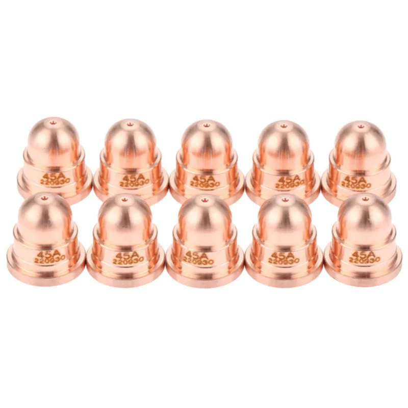 HOT-10Pcs 45A сопло 220930 насадка для плазменной резки фонарь расходные материалы FineCut процессы сварки и пайки
