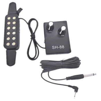 

Super sell-Classical Folk Acoustic Guitar Sound Hole Pickup With Volume Sound Adjustment