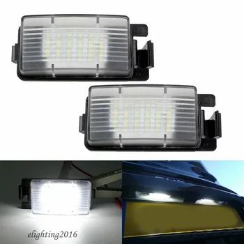 

2pcs Car 18 LED License Plate Light Lamps White Left Right Signal Light For Nissan 350Z 370Z GTR Infiniti G35 G37