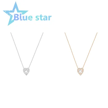 

Swarovskis necklace original 1:1 exquisite and smart heart-shaped necklace ladies necklace jewelry free shipping