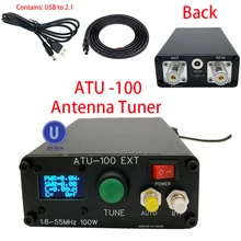 Finished ATU 100 atu100 1.8 50MHz  ATU100mini Automatic Antenna Tuner by N7DDC 7x7 3.2Firmware Programmed /OLED machine