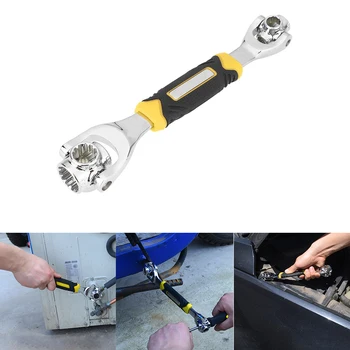 

48 In 1 Wrench Spanner Tool Socket Wrench Multifunctional 360 Degree Rotating Wrench Tool Universal